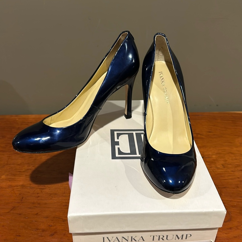 Ivanka Trump Patent Leather Heel
